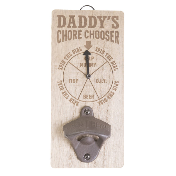 Chore Chooser Bottle Opener Daddy