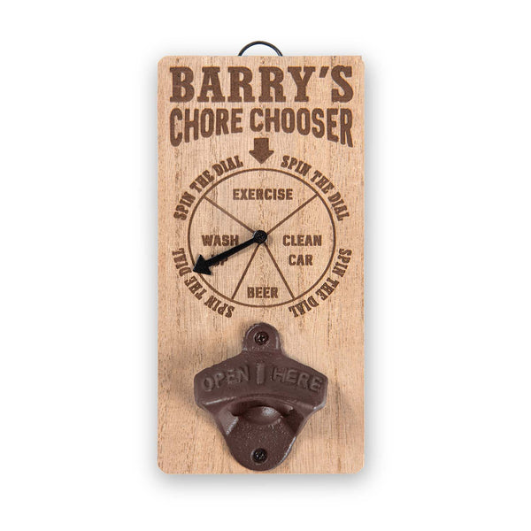 Chore Chooser Bottle Opener Barry