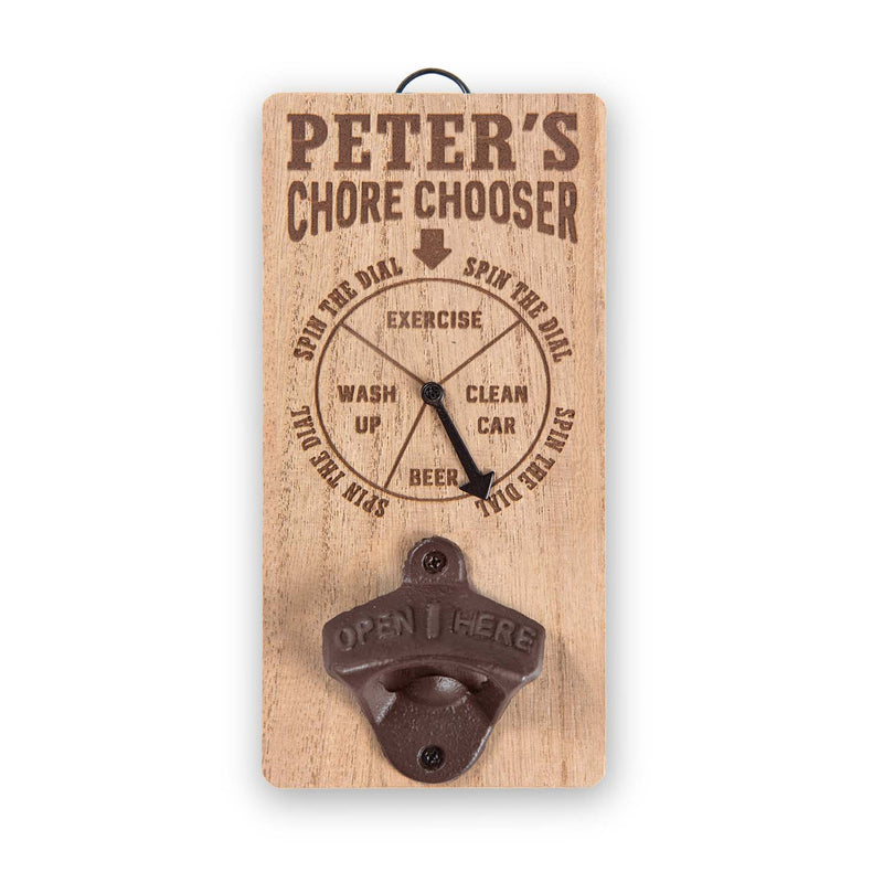 Chore Chooser Bottle Opener Peter