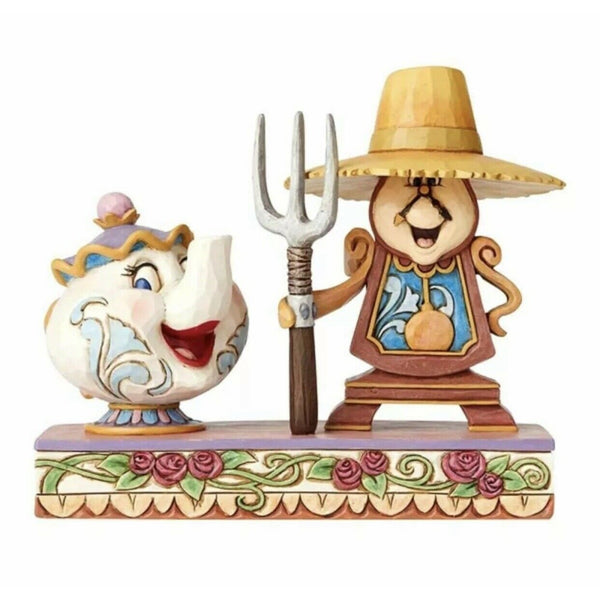 Mrs. Potts And Cogsworth Figurine