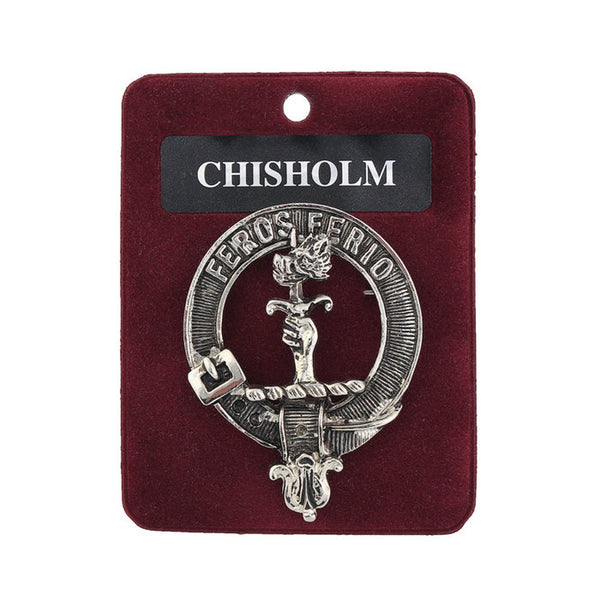 Clan Crest Badge Chisholm