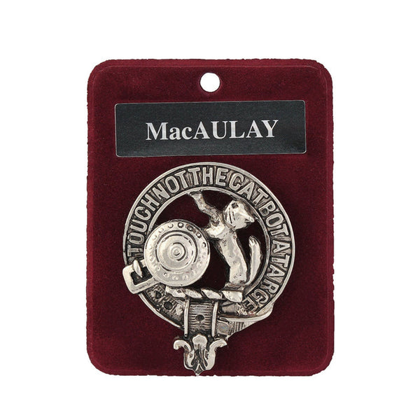 Clan Crest Badge Macaulay