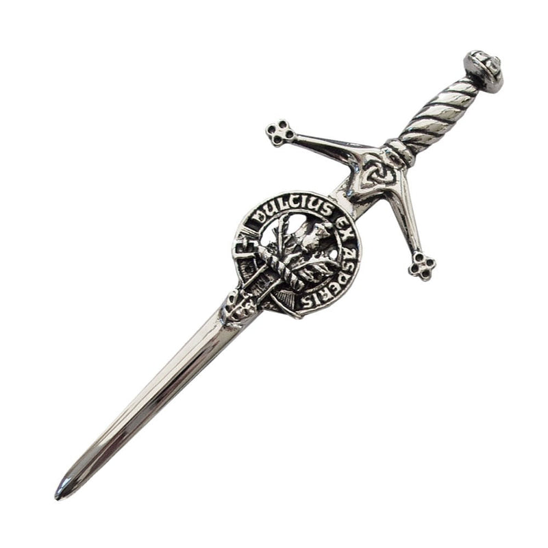 Clan Crest Kilt Pin Scotland Thistle