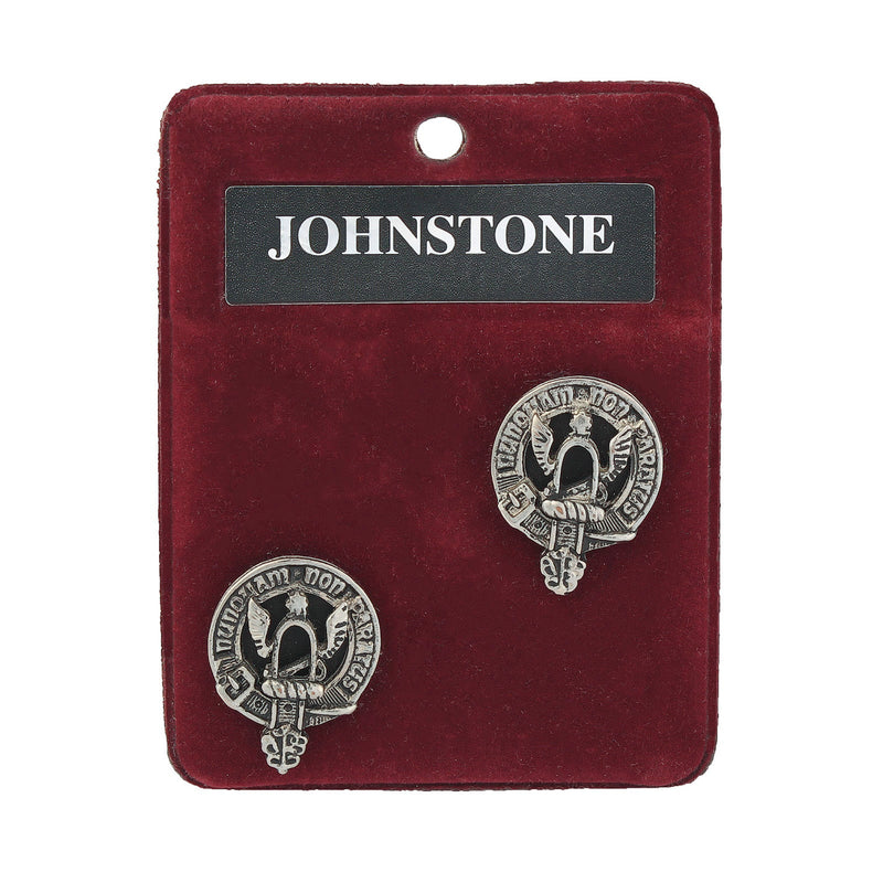 Clan Crest Cufflink Johnstone