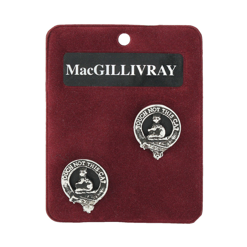 Clan Crest Cufflink Macgillivray