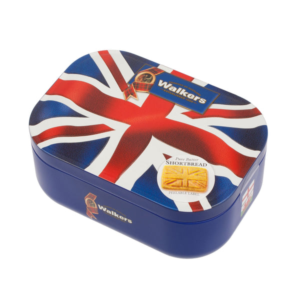 Walkers Pure Butter Shortbread - 120G Uk Flag Tin