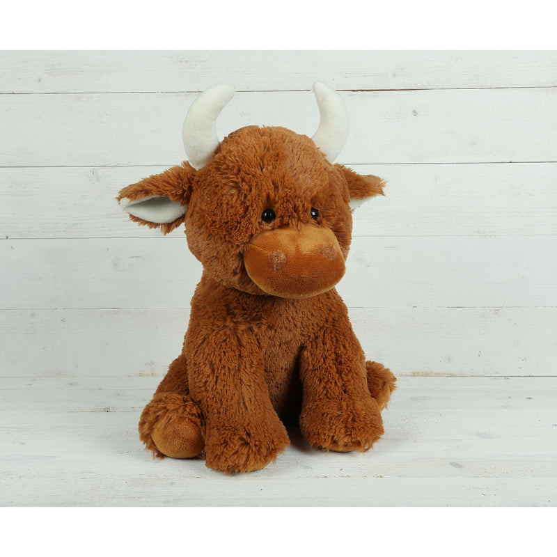 Highland Coo Large Brown