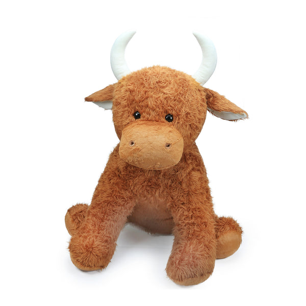 Highland Coo Huge Brown 90Cm