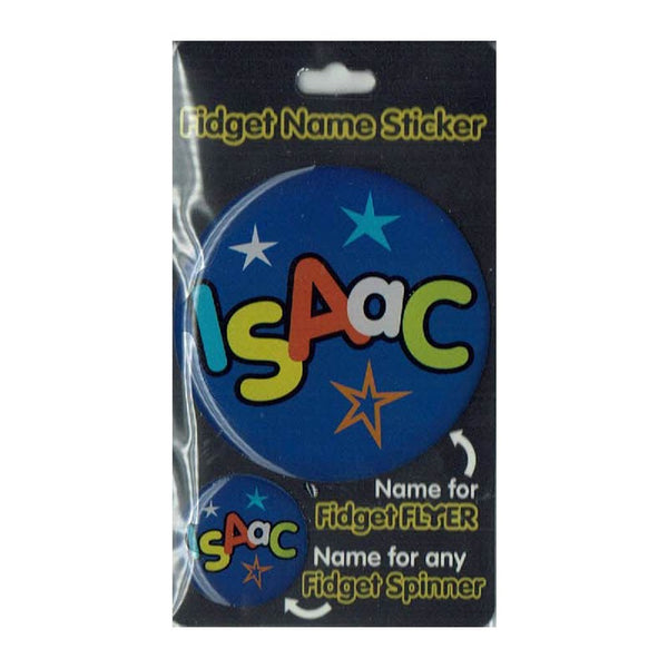 Fidget Flyer Name Stickers Isaac