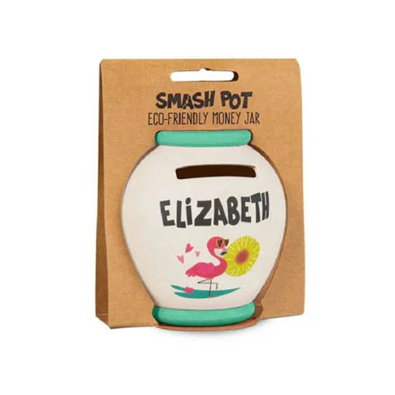 Bamboo Crew Smash Pot Money Jar - S Elizabeth