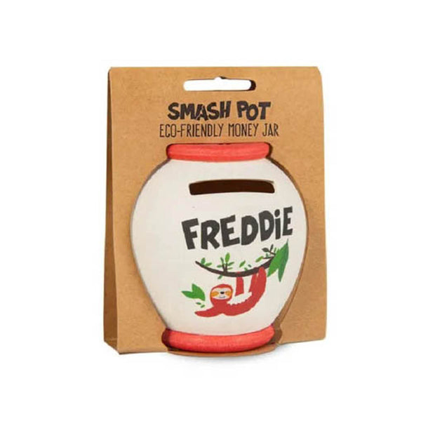 Bamboo Crew Smash Pot Money Jar - S Freddie