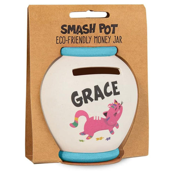 Bamboo Crew Smash Pot Money Jar - S Grace