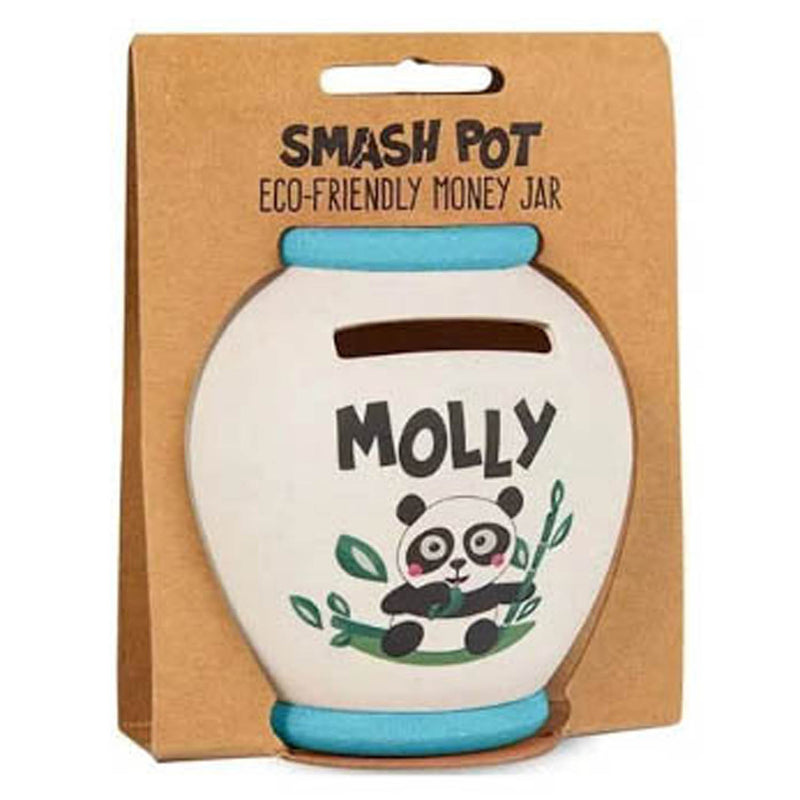 Bamboo Crew Smash Pot Money Jar - S Molly