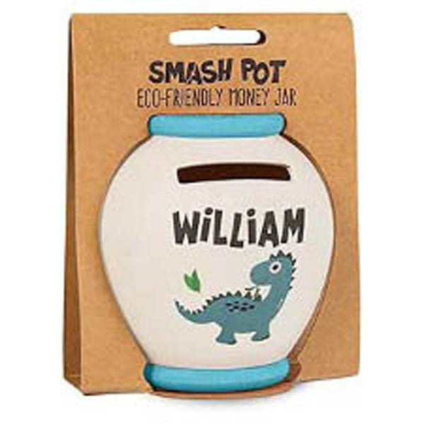 Bamboo Crew Smash Pot Money Jar - S William