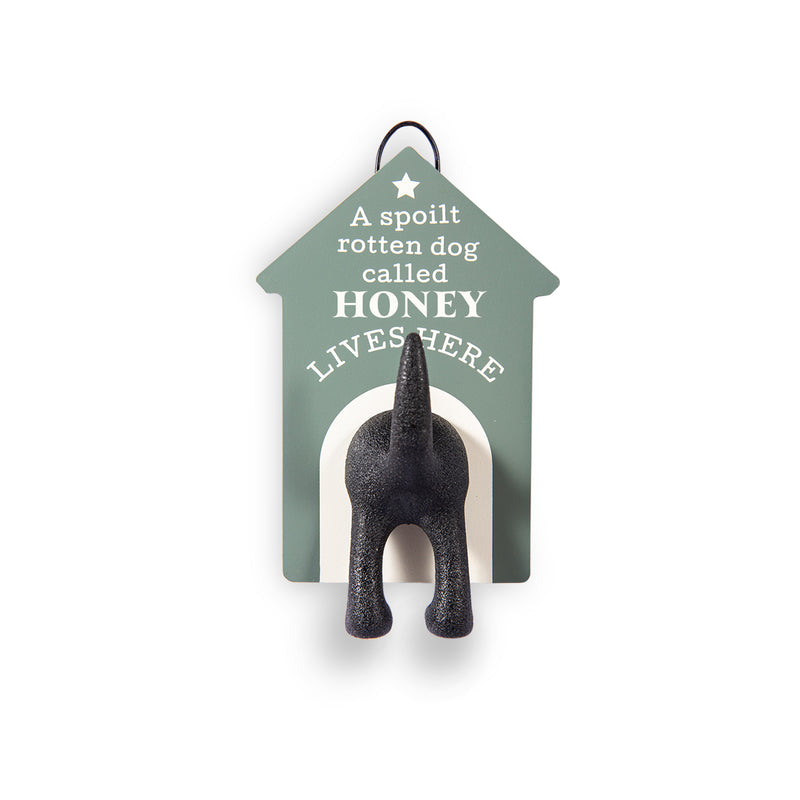 Dog Lead Hooks Honey