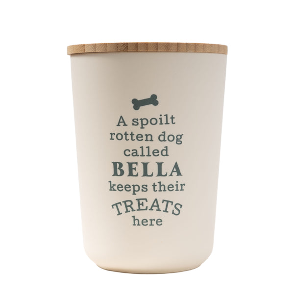 Dog Treat Jar Bella