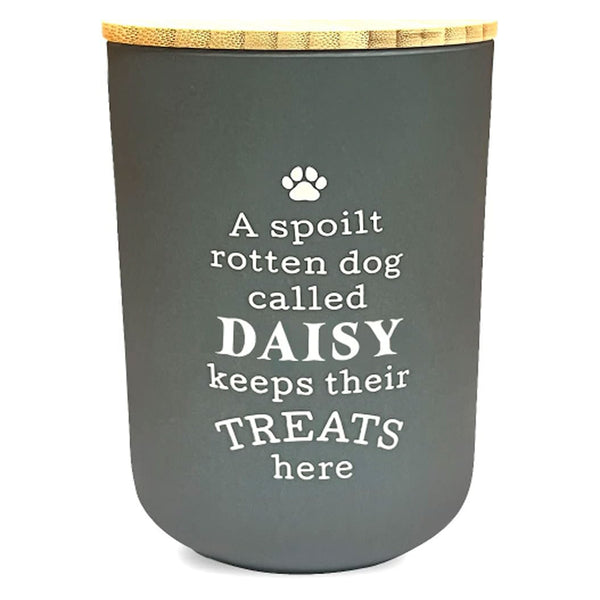 Dog Treat Jar Daisy