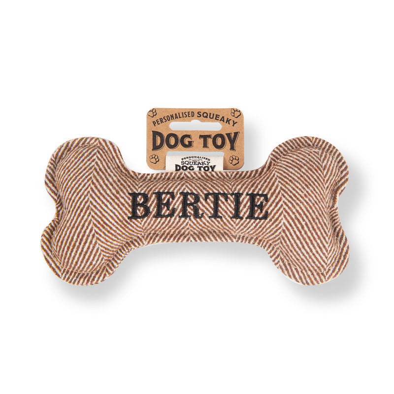 Squeaky Bone Dog Toy Bertie