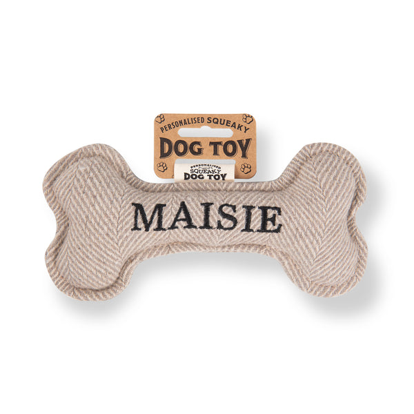 Squeaky Bone Dog Toy Maisie