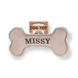 Squeaky Bone Dog Toy Missy