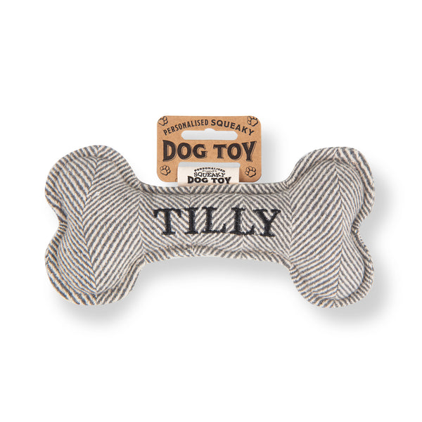 Squeaky Bone Dog Toy Tilly