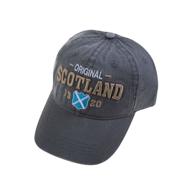 Scotland Vintage Shield Cap Grey