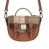 Cobble Satchel Chestnut Tartan