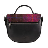 Cobble Satchel Fuchsia Tartan