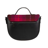 Cobble Satchel Fuchsia Tartan