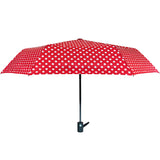 Polka Dot Auto Open & Close Umbrella