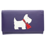 Best Friends Scotty Dog Flap Over Purple