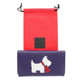 Best Friends Scotty Dog Flap Over Purple