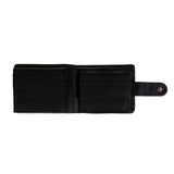 Mens Ht Leather Wallet With Loop Closer Lt Brown Check / Black