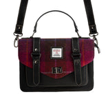 Ht Leather Satchel Bag Red Check / Red