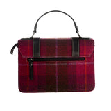 Ht Leather Satchel Bag Red Check / Red