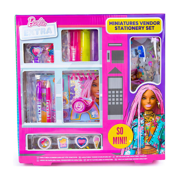 Barbie Miniatures Vending Stationery Set