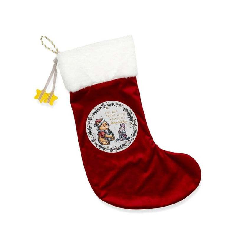 Disney Winnie Xmas Stocking "Fav. Day"