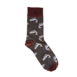 Heritage 3Pk Socks - Ph/Salmon/Stag