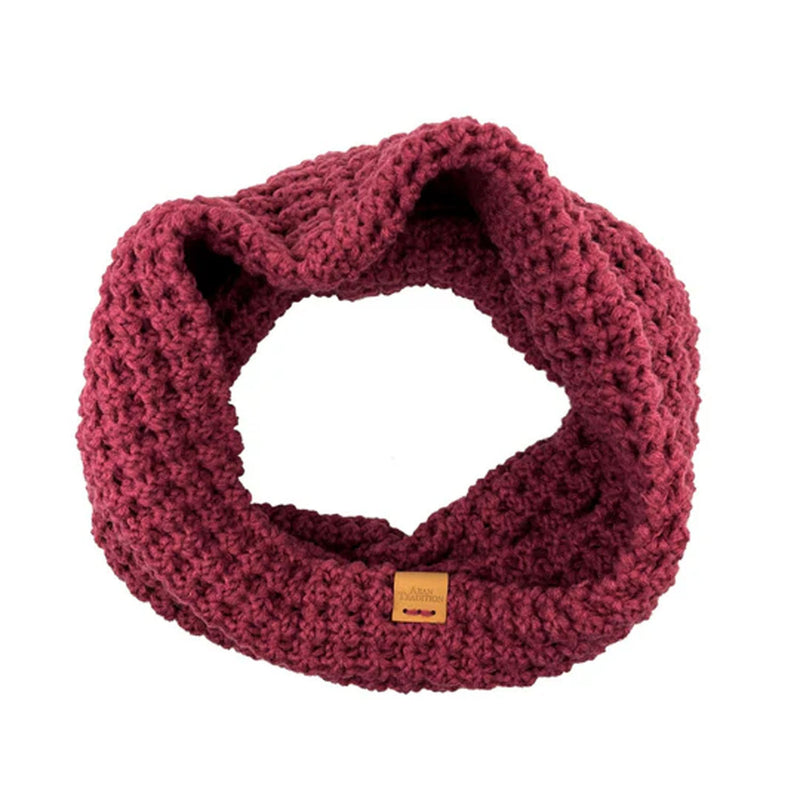 Aran Popcorn Stitch Snood