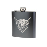 Heilan Coo Laser Print Hip Flask