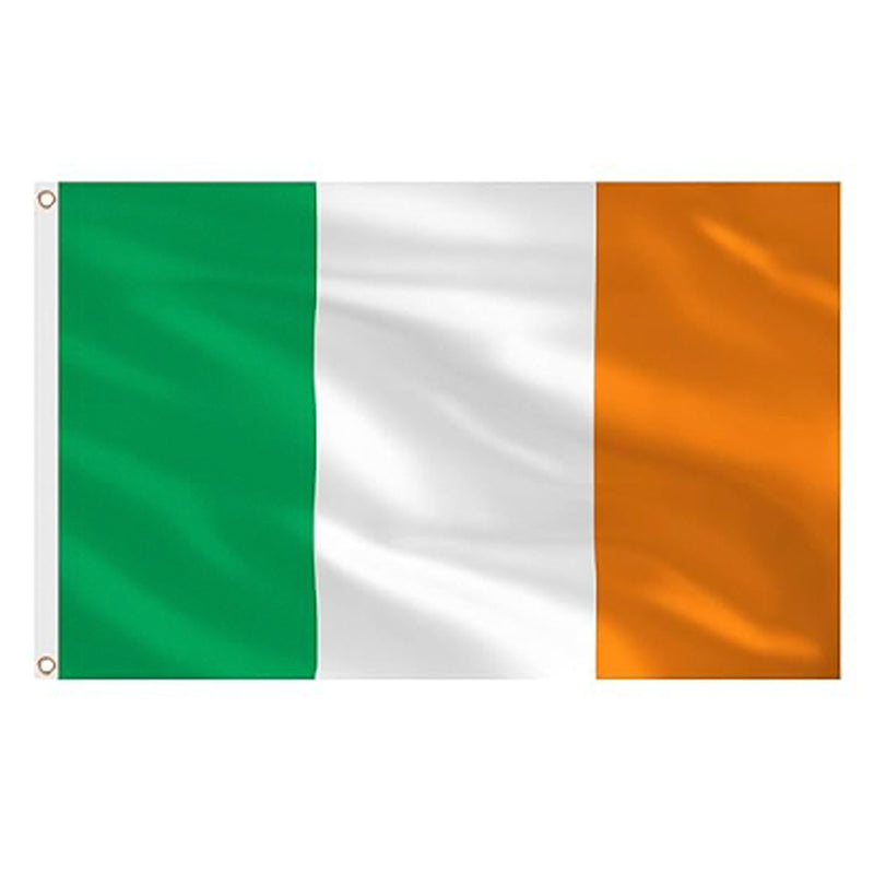 Ireland Tricolour Flag 5Ft X 3Ft