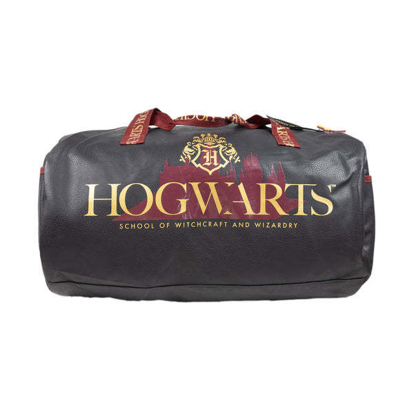 Hp Black Hogwarts Premium Barrel Bag