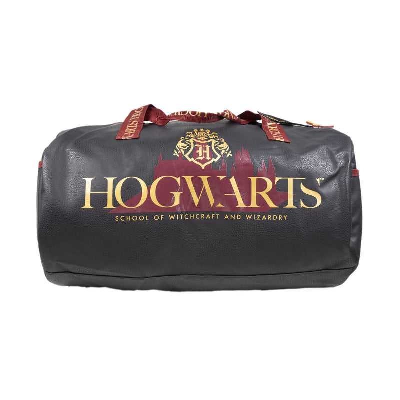 Hp Black Hogwarts Premium Barrel Bag