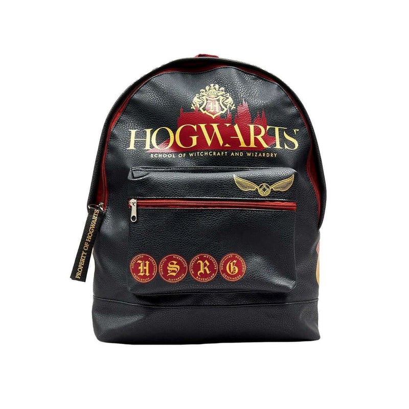 Hp Black Hogwarts Urban Sport Backpack