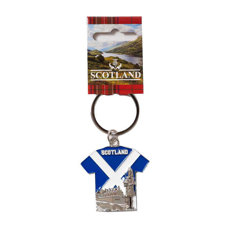 Keyring Castle/Piper Man/Flag/Scotland