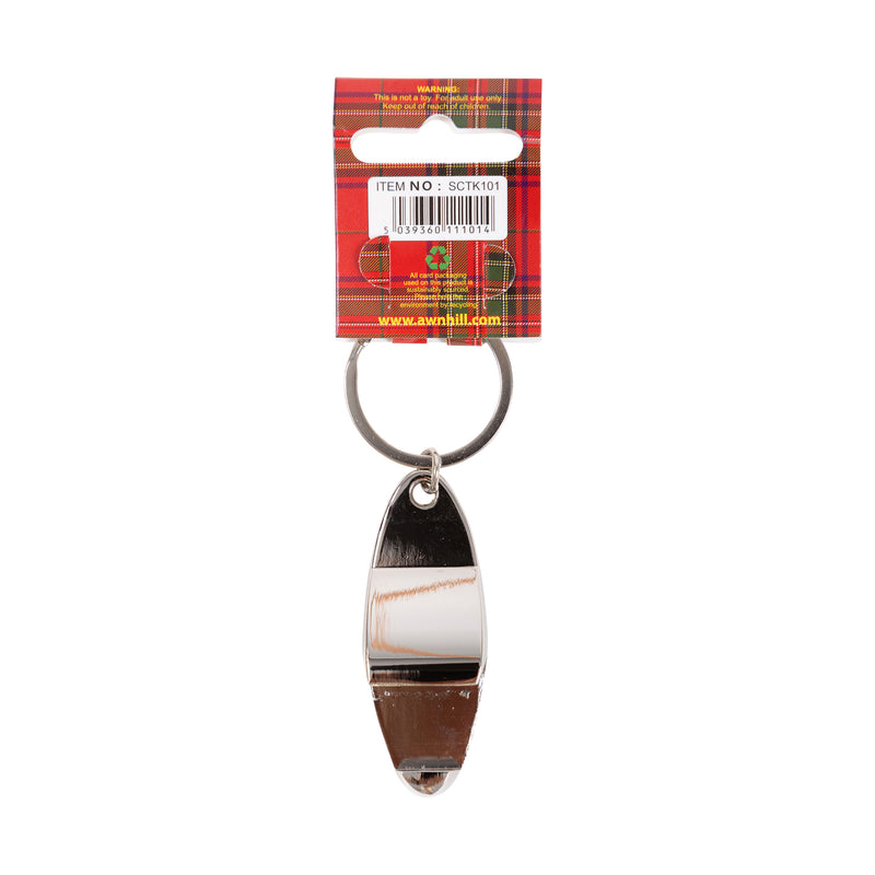 Bottle Opener Keyring - Scotland Flag