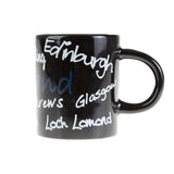 Mini Mug - Black - Grafitti