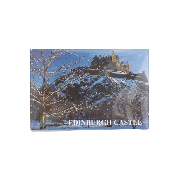 Photo Magnet-Edinburgh Castle Winter