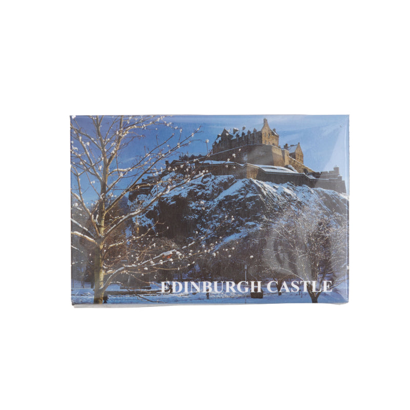 Photo Magnet-Edinburgh Castle Winter