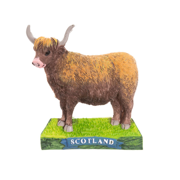 Resin Magnet - Sct Highland Cattle